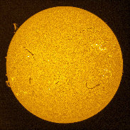 <font class="tempImageTitleThumbText">Sun In H-Alpha</font><br>Marek Kukliński<br>Aug 6 10:15am<br>Gdańsk, Poland