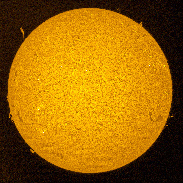 <font class="tempImageTitleThumbText">Sun In H-Alpha</font><br>Marek Kukliński<br>Aug 8 9:20am<br>Gdańsk, Poland