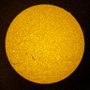 <font class="tempImageTitleThumbText">Sun In H-Alpha</font><br>Marek Kukliński<br>Aug 11 6:06am<br>Gdańsk, Poland