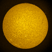 <font class="tempImageTitleThumbText">Sun In H-Alpha</font><br>Marek Kukliński<br>May 25 7:30am<br>Gdańsk, Poland