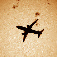 <font class="tempImageTitleThumbText">Sunspot 4478 And A Plane</font><br>Maximilian-Vlad Teodorescu<br>Jul 2 2:24pm<br>Magurele, Romania