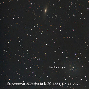 <font class="tempImageTitleThumbText">Supernova 2025rbs In NGC 7331</font><br>Michael Borman<br>Jul 24 1:07pm<br>Evansville, Indiana, USA