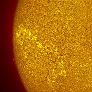 <font class="tempImageTitleThumbText">Active Region 4472-4473, Full Disk, Promi</font><br>Michael Borman<br>Jun 21 6:54pm<br>Evansville, Indiana, USA