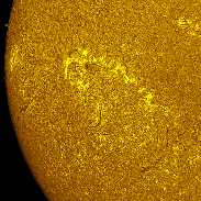 <font class="tempImageTitleThumbText">The Sun In H-alpha</font><br>Michael Borman<br>Jun 23 7:33pm<br>Evansville, Indiana, USA