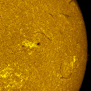 <font class="tempImageTitleThumbText">Sunspot Regions 4492 And 4493</font><br>Michael Borman<br>Jul 23 8:09pm<br>Evansville, Indiana, USA