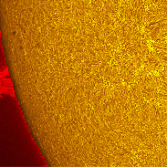 <font class="tempImageTitleThumbText">BIG Prominence On The Eastern Limb Of The</font><br>Michael Borman<br>Sep 18 5:55pm<br>Evansville, Indiana, USA