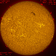 <font class="tempImageTitleThumbText">The Sun In H-alpha</font><br>Michael Borman<br>Jun 16 4:33pm<br>Evansville, Indiana, USA