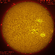 <font class="tempImageTitleThumbText">The Sun In H-alpha</font><br>Michael Borman<br>Jul 1 8:38pm<br>Evansville, Indiana, USA