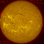 <font class="tempImageTitleThumbText">Solar Disk In H-alpha</font><br>Michael Borman<br>Jul 23 8:06pm<br>Evansville, Indiana, USA