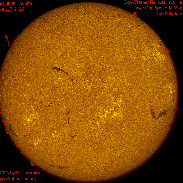 <font class="tempImageTitleThumbText">The Sun In H-alpha</font><br>Michael Borman<br>Aug 7 11:46pm<br>Evansville, Indiana, USA
