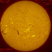 <font class="tempImageTitleThumbText">The Sun In H-alpha</font><br>Michael Borman<br>Aug 11 3:13pm<br>Evansville, Indiana, USA