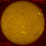 <font class="tempImageTitleThumbText">The Sun In H-alpha</font><br>Michael Borman<br>Dec 12 4:51pm<br>Evansville, Indiana, USA