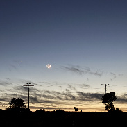 <font class="tempImageTitleThumbText">Alignment Of Mercury, Moon, Jupiter And V</font><br>Mike Backus<br>Jun 17 12:44pm<br>Stephenson County, IL