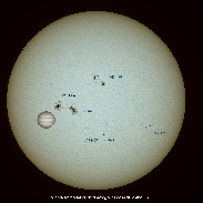<font class="tempImageTitleThumbText">Sun  And Sunspot </font><br>Mohammad Fadel Talafha<br>Jun 29 5:23am<br>University City, Sharjah City, 