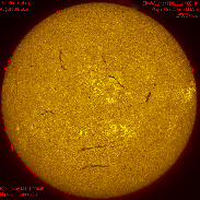 <font class="tempImageTitleThumbText">The Sun In H-alpha</font><br>mfborman@yahoo.com<br>Aug 30 8:55pm<br>Evansville, Indiana, USA