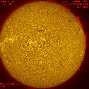 <font class="tempImageTitleThumbText">The Sun In H-alpha - Full Disk</font><br>mfborman@yahoo.com<br>Sep 5 8:30pm<br>Evansville, Indiana, USA