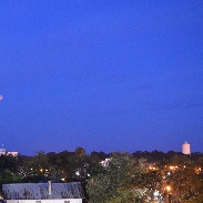 <font class="tempImageTitleThumbText">Lunar Eclipse</font><br>Neal Scott<br>Oct 8 1:27pm<br>The eclipsed moon is setting in