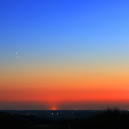 <font class="tempImageTitleThumbText">Venus And Jupiter Conjunction </font><br>Norbert Mrozek<br>Jul 1 7:04pm<br>Eneppetal Germany