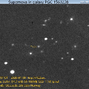 <font class="tempImageTitleThumbText">Supernova In Galaxy PGC 1560238</font><br>Odd Trondal<br>Jan 13 1:38pm<br>Oslo