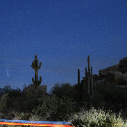 <font class="tempImageTitleThumbText">COMET NEOWISE</font><br>PAUL D. MALEY<br>Jul 10 12:40pm<br>Carefree, Arizona USA