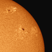 <font class="tempImageTitleThumbText">Sun In H-alpha</font><br>Pat P.<br>Jul 3 4:18pm<br>Pittsburgh, PA USA