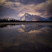 <font class="tempImageTitleThumbText">Geminid</font><br>Paul Zizka<br>Dec 14 8:32pm<br>Vermilion Lakes, Banff National