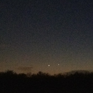 <font class="tempImageTitleThumbText">Conjunction  Venus & Jupiter + Saturn </font><br>Pearl Observatory <br>Nov 25 11:03pm<br>Great Swamp National Wildlife R