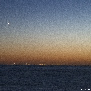 <font class="tempImageTitleThumbText">Venus, Jupiter And An Inferior Mirage</font><br>Pete Lawrence<br>Jun 29 11:32pm<br>Selsey Beach, West Sussex, UK