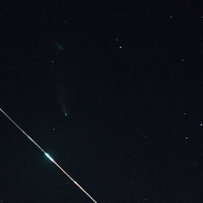 <font class="tempImageTitleThumbText">Comet Neowise And A Meteor</font><br>Peter Duffy<br>Jul 23 1:02am<br>Addingham, North Yorkshire, Eng