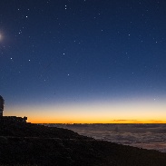 <font class="tempImageTitleThumbText">Moon, Venus, Saturn, Mercury, And The ISS</font><br>Peter I. Papics<br>Oct 8 8:46pm<br>Observatorio Astrofísico del R