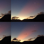 <font class="tempImageTitleThumbText">Crescent Moon, Jupiter & Venus In Volcani</font><br>Peter Lowenstein<br>Mar 26 10:05am<br>Mutare, Zimbabwe
