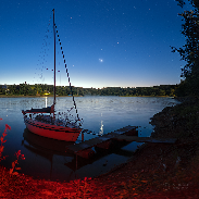<font class="tempImageTitleThumbText">Venus And Jupiter Over Seč Lake</font><br>Petr Horálek<br>Aug 12 4:50am<br>Hoješín, Seč, Czech Republic
