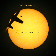 <font class="tempImageTitleThumbText">ISS And Plane Transit The Sun</font><br>Petr Horálek<br>Jun 9 2:07pm<br>Prasek, Czech Republic