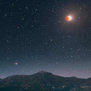 <font class="tempImageTitleThumbText">Eclipsed Moon, Helix Nebula, And Pyrenees</font><br>Petr Horálek, Josef Kujal<br>Aug 31 4:46pm<br>Ursuya Mount, France