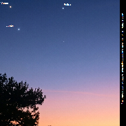 <font class="tempImageTitleThumbText">Venus And Jupiter 12 June</font><br>Raffaello Lena<br>Jun 13 6:25am<br>Rome Italy