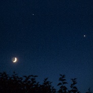 <font class="tempImageTitleThumbText">Jupiter-Venus-Moon, Rectangular Triangle </font><br>Rasto Snoj<br>Jul 1 3:54pm<br>Ljubljana, Slovenia