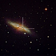 <font class="tempImageTitleThumbText">Supernova In M82</font><br>Richard Beno<br>Jan 23 6:04pm<br>Conferring With the Sky
Observ
