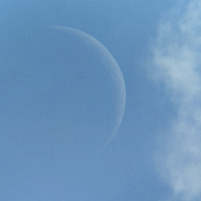 <font class="tempImageTitleThumbText">Lunar Occultation Of Venus. Cloudy - Most</font><br>Richard Kurtz<br>Jun 18 12:50pm<br>Chester, NY, USA