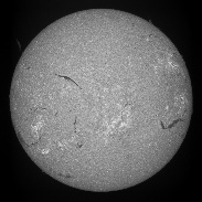 <font class="tempImageTitleThumbText">Sun In H-alpha (Spectroheliogram)</font><br>Richard Schrantz<br>Aug 7 10:22pm<br>Nicholasville, Kentucky, USA