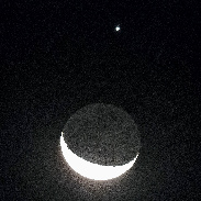 <font class="tempImageTitleThumbText">Moon And Jupiter Conjunction </font><br>Richard Sears<br>Oct 6 3:33pm<br>Ballico, California, USA