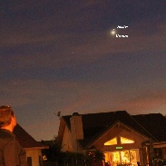<font class="tempImageTitleThumbText">Venus And Jupiter Conjunction</font><br>Richard Sears<br>Jul 1 6:20pm<br>Atwater,California, USA