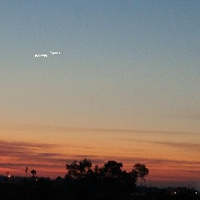<font class="tempImageTitleThumbText">Venus And Jupiter Conjunction</font><br>Richard Sears<br>Nov 14 4:36am<br>Merced, California, USA
