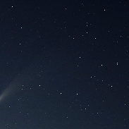 <font class="tempImageTitleThumbText">Comet NEOWISE Photobombed By Starlink </font><br>Rob West<br>Jul 18 8:37pm<br>Lansing, New York USA