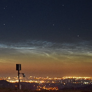 <font class="tempImageTitleThumbText">Comet Neowise And Notilucent Clouds From </font><br>Roberto Baldini<br>Jul 12 7:04am<br>Osservatorio Astronomico di Mon