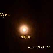 <font class="tempImageTitleThumbText">Moon & Mars Conjunction</font><br>Romeo Esparrago <br>Jan 30 7:37pm<br>Georgetown, TX USA