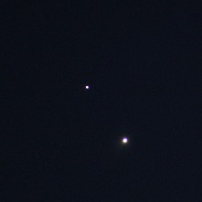 <font class="tempImageTitleThumbText">Venus,Jupiter Conjunction</font><br>Ron Myers<br>Jul 1 1:58am<br>Sacramento,CA. USA