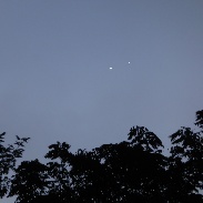 <font class="tempImageTitleThumbText">Venus-Jupiter Conjunction</font><br>Scott Grigsby-Lehmann <br>Aug 19 1:08pm<br>Fergus, Ontario, Canada