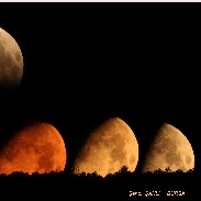 <font class="tempImageTitleThumbText">Partial Lunar Eclipse And  Moon Setting</font><br>Senol SANLI<br>Aug 16 8:40pm<br>TURKEY  BURSA