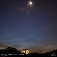 <font class="tempImageTitleThumbText">Moon, Venus And Jupiter Conjunction</font><br>Shahrin Ahmad<br>Jan 30 11:51pm<br>Kuala Lumpur, Malaysia