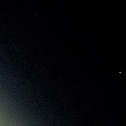 <font class="tempImageTitleThumbText">Venus, Mars & The Cresent Moon At Sunrise</font><br>Shane Seddon<br>Sep 11 5:31pm<br>Anarchist Mountain, BC, Canada